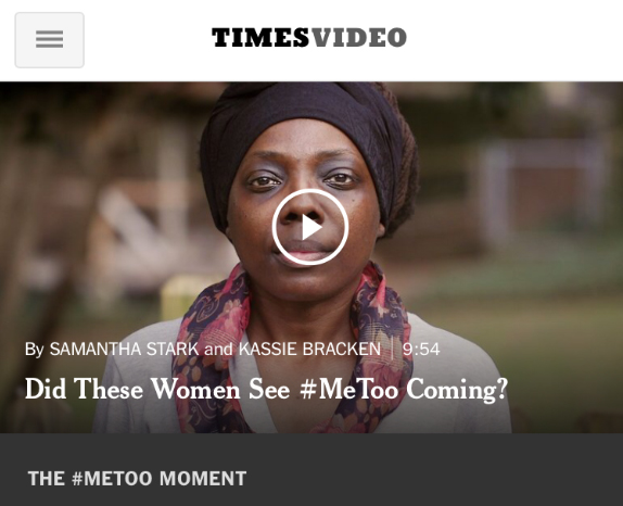 Did These Women See #MeToo Coming? – The New York Times Did These Women See #MeToo Coming? – The New York Times