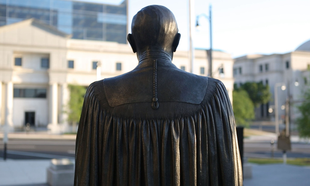 Montgomery Judge Statue